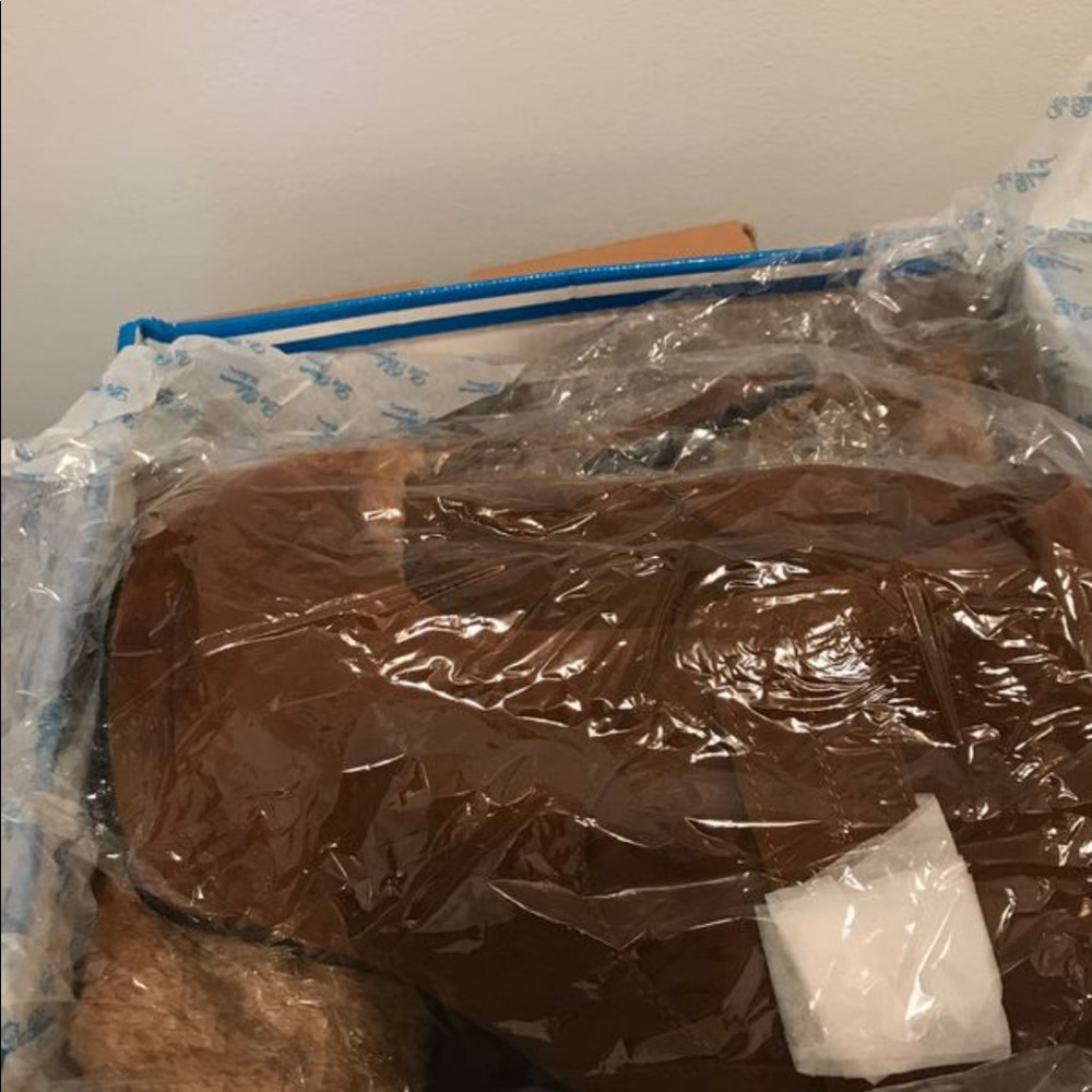 Women brown suede heels boots size 8.5